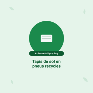 Tapis de sol en pneus recyclés