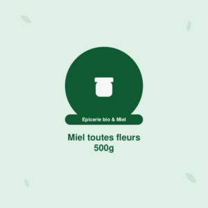 Miel toutes fleurs — pot 500g